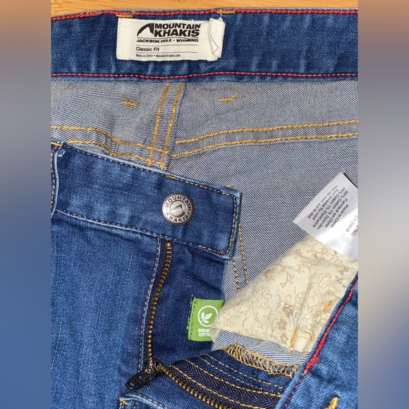 Mountian KHAKIS Classic Fit Blue Jeans Size 4 - Picture 6 of 9